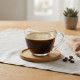 Coffee Cup and Saucer Set - 6 Pcs